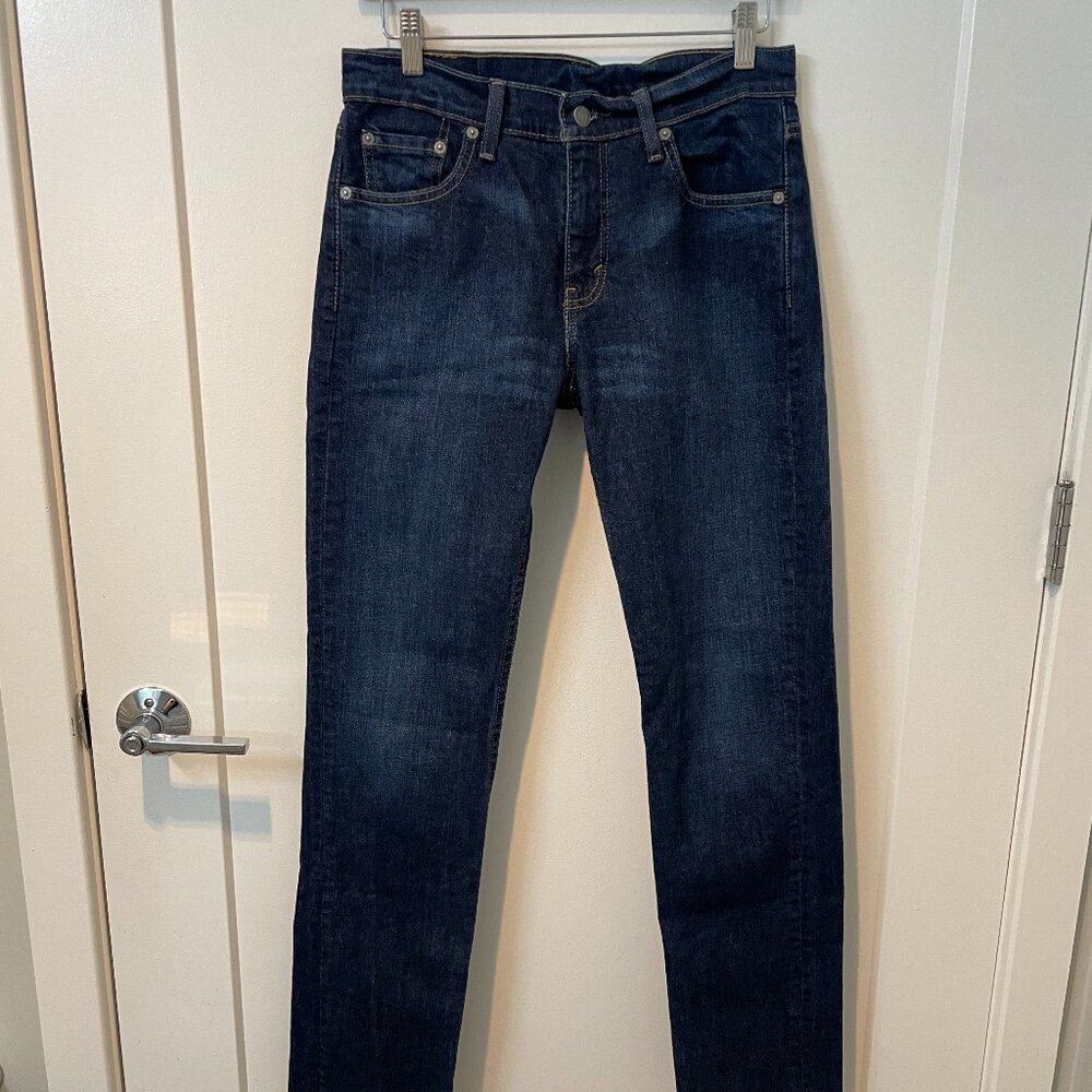 Levis 511 Slim Fit Men's Jeans in Dark Denim - W 30 x L 32